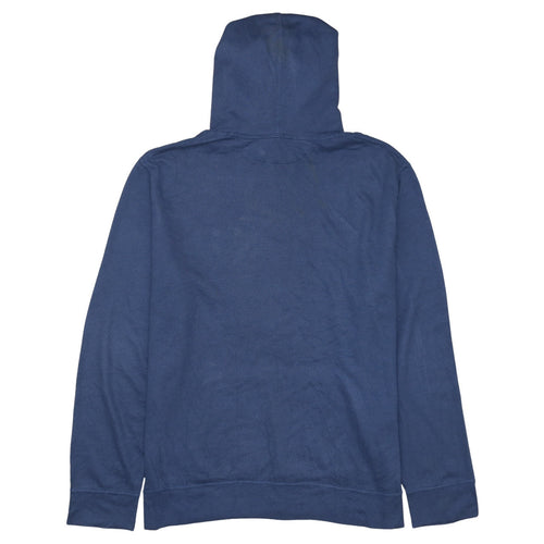 Ralph Lauren Men's Blue Pullover Hoodie XL Logo Cotton
