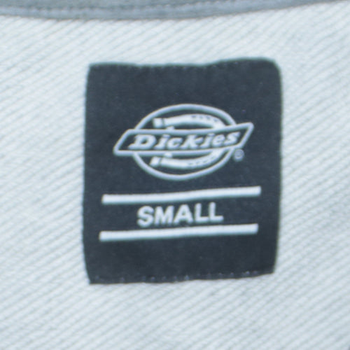 Dickies Men's Grey Small Crew Neck Pullover Sweatshirt
