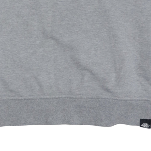 Dickies Men's Grey Small Crew Neck Pullover Sweatshirt