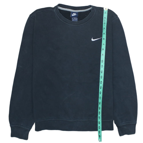 Nike Men's Black Crew Neck Pullover Sweatshirt Size M