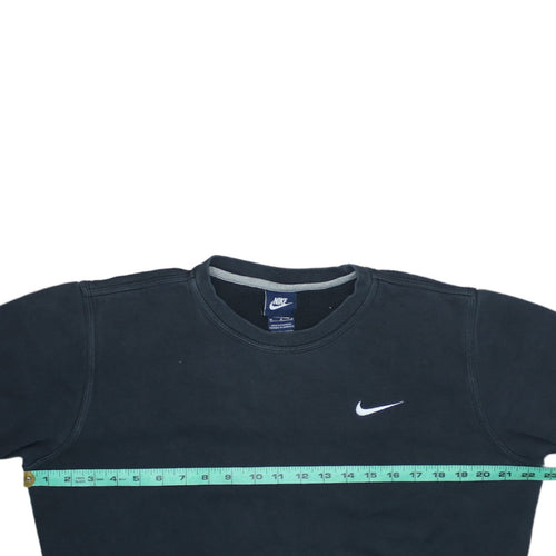 Nike Men's Black Crew Neck Pullover Sweatshirt Size M