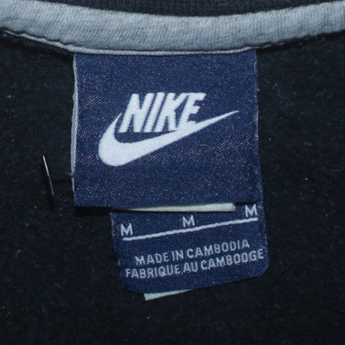 Nike Men's Black Crew Neck Pullover Sweatshirt Size M
