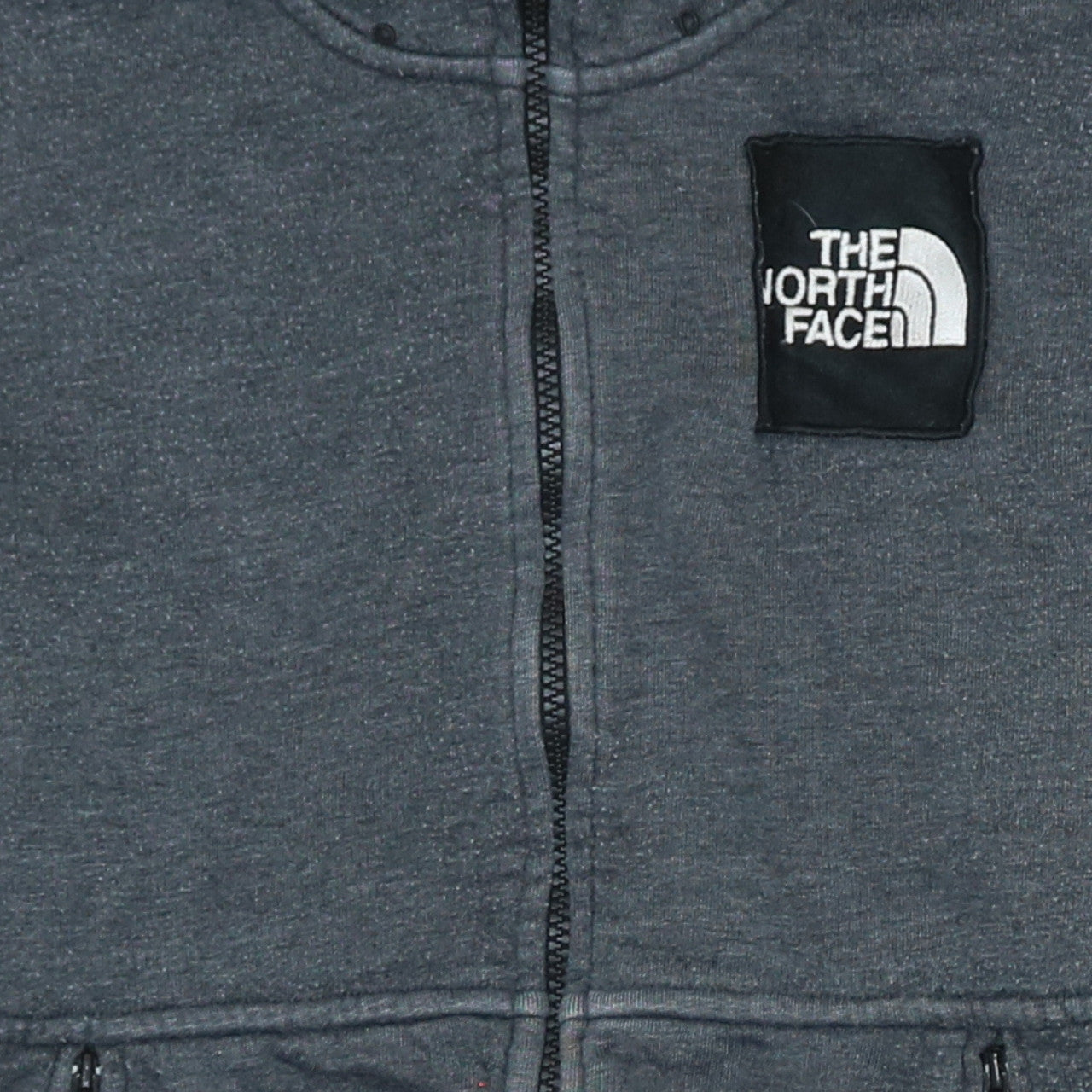 The North Face Men's Grey Full Zip Hoodie Size S Regular Fit