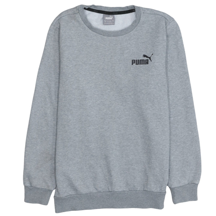 Puma Men's Grey XS Crew Neck Pullover Sweatshirt