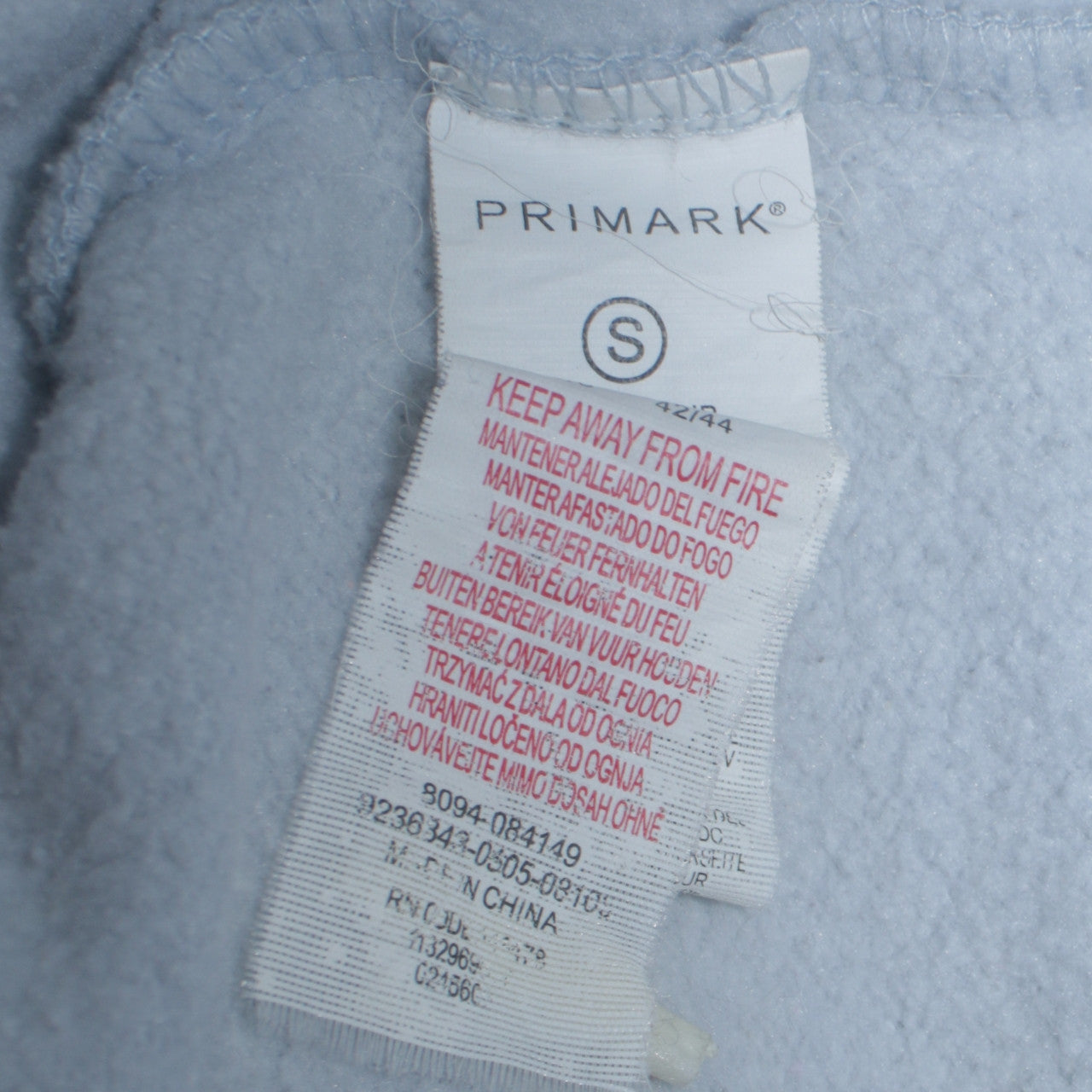 Primark Disney Women Blue Stitch Pullover Sweatshirt Size S