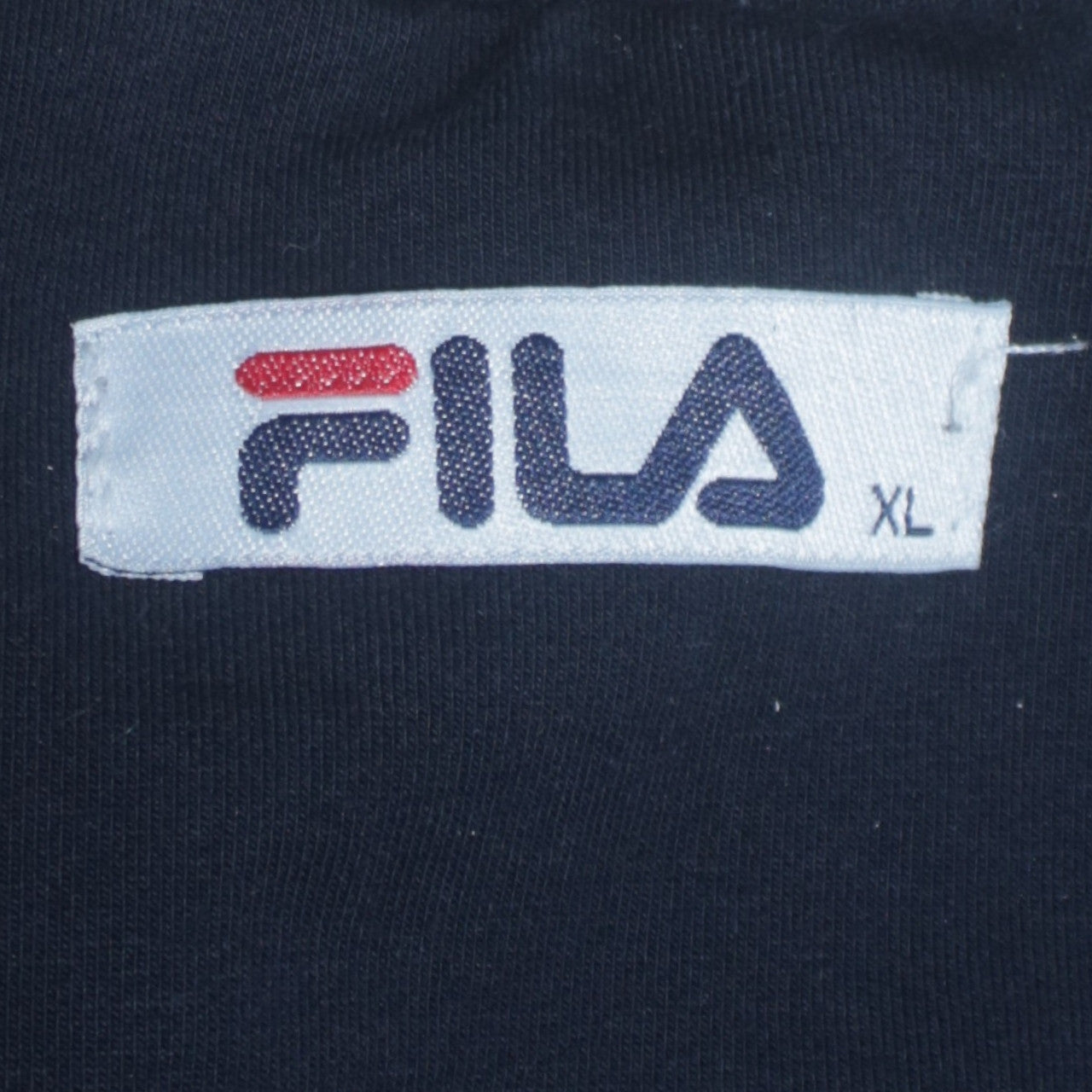 Fila Men Blue XL Pullover Sweatshirt Crew Neck Logo Graphic