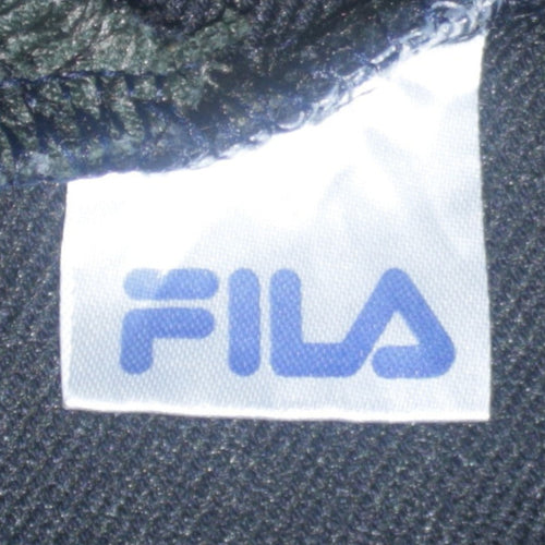 Fila Men Blue XL Pullover Sweatshirt Crew Neck Logo Graphic