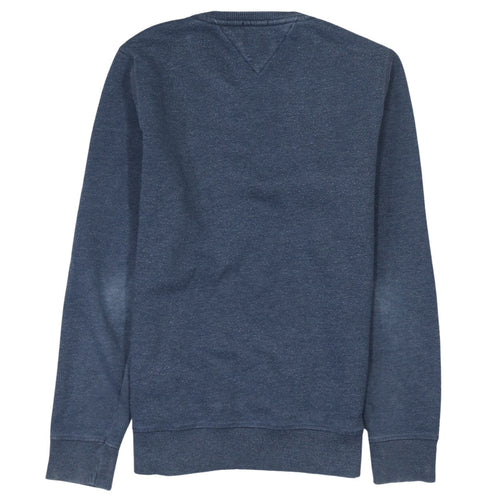 Tommy Jeans Men Blue Regular Fit Crew Neck Sweatshirt M