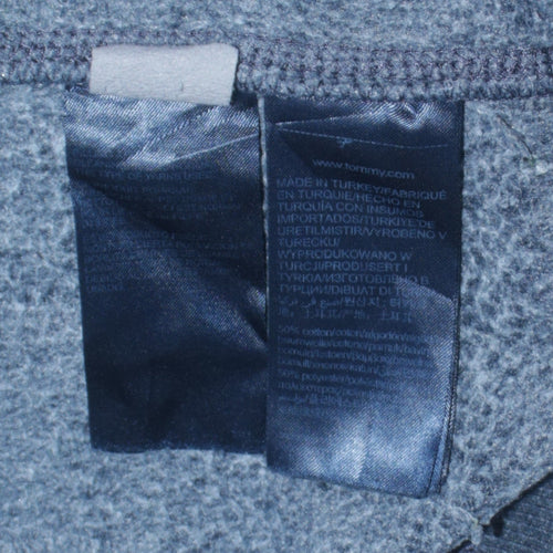 Tommy Jeans Men Blue Regular Fit Crew Neck Sweatshirt M