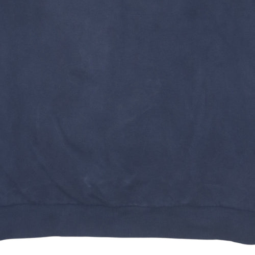 Fila Men's Blue XL Pullover Sweatshirt Crew Neck Logo Sportswear
