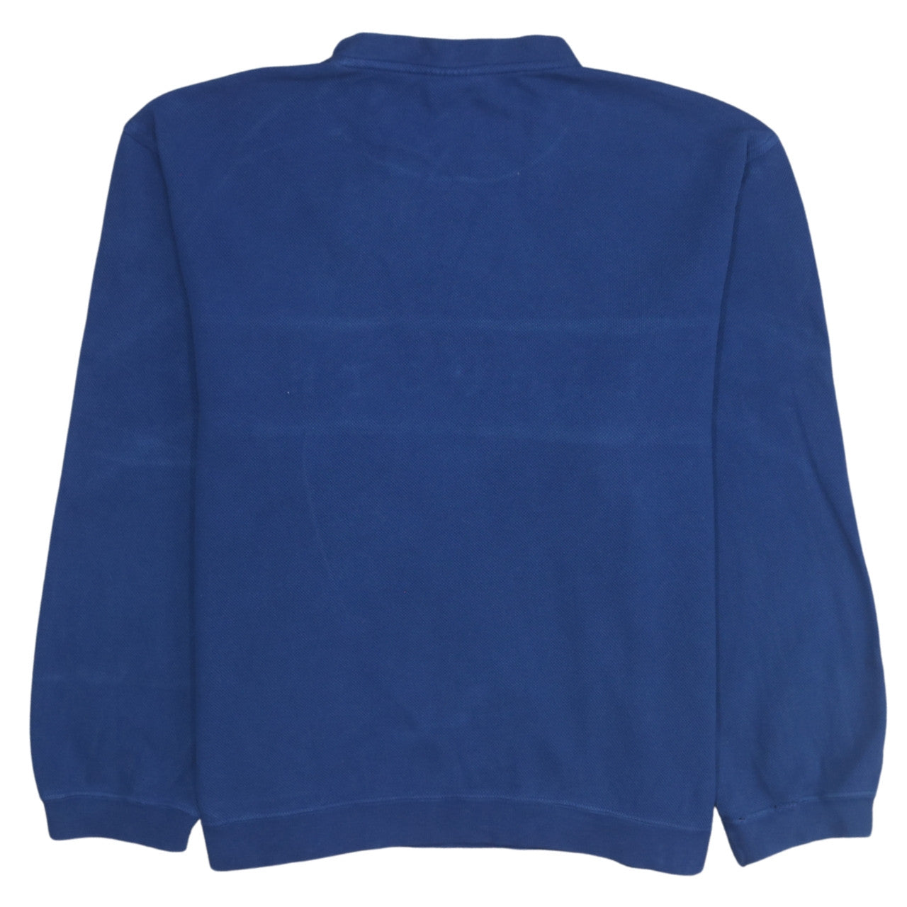 Lacoste Men's Blue Embroidered Logo Sweatshirt L Regular Fit