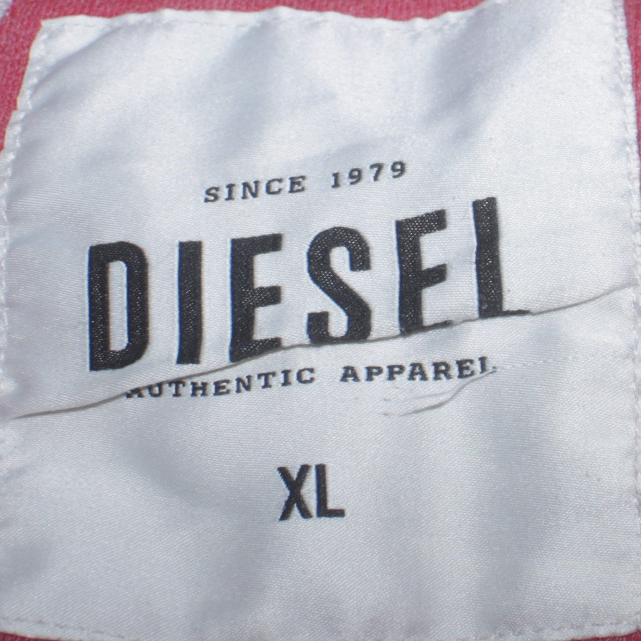 Diesel Mens Multicoloured XL 1/2 Zip Hoodie Graphic Print Hooded Sweatshirt