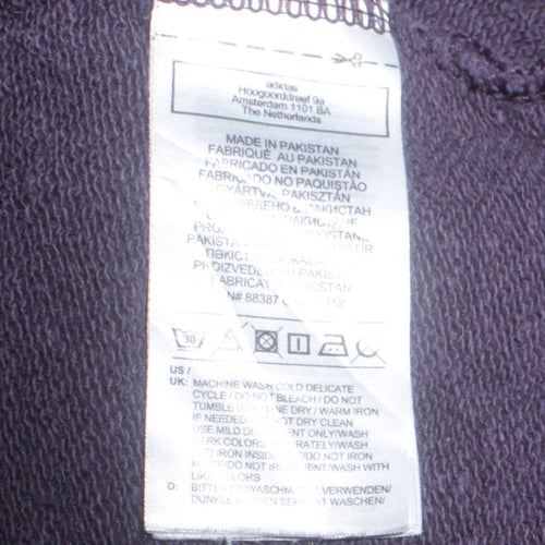Adidas Womens Black Size 10 Pullover Hoodie Sweatshirt