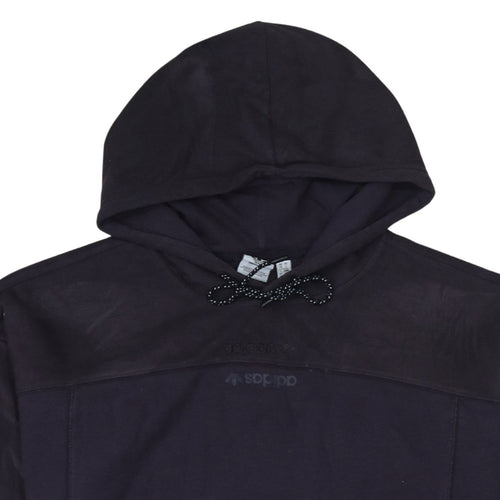 Adidas Womens Black Size 10 Pullover Hoodie Sweatshirt