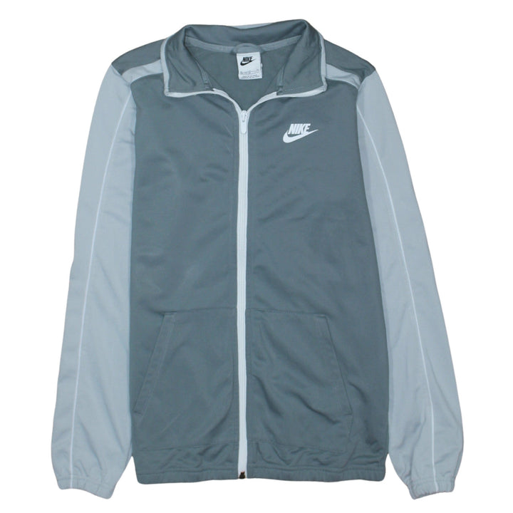 Nike Boys Grey XL Track Jacket Lightweight Zip Activewear Top