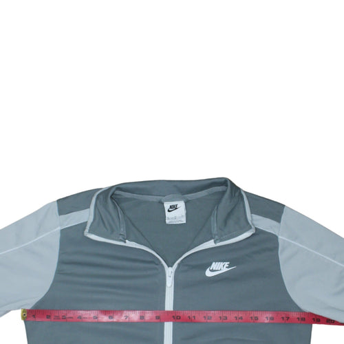 Nike Boys Grey XL Track Jacket Lightweight Zip Activewear Top