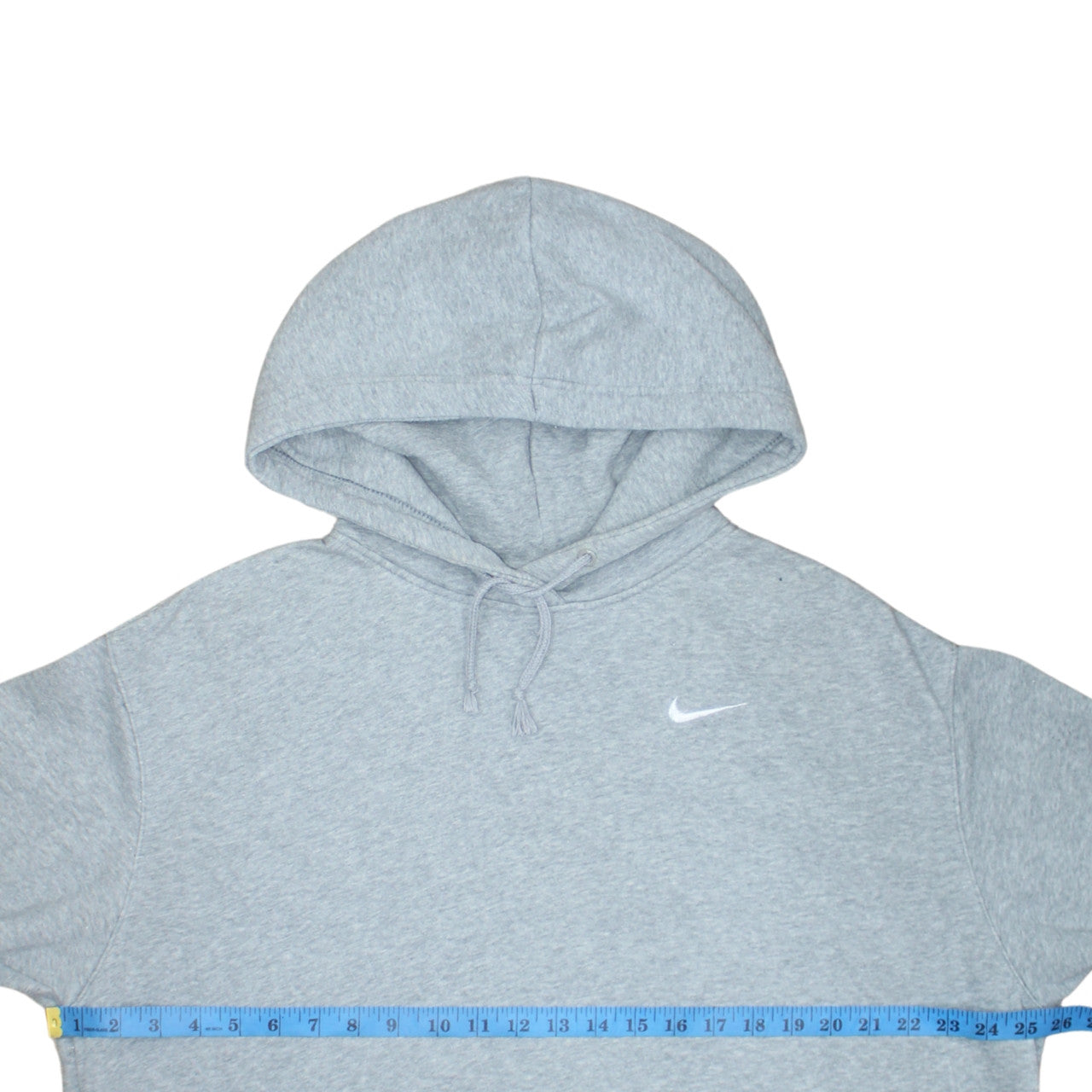 Nike Women’s Grey Pullover Hoodie Medium Cotton Blend Warm Sweatshirt
