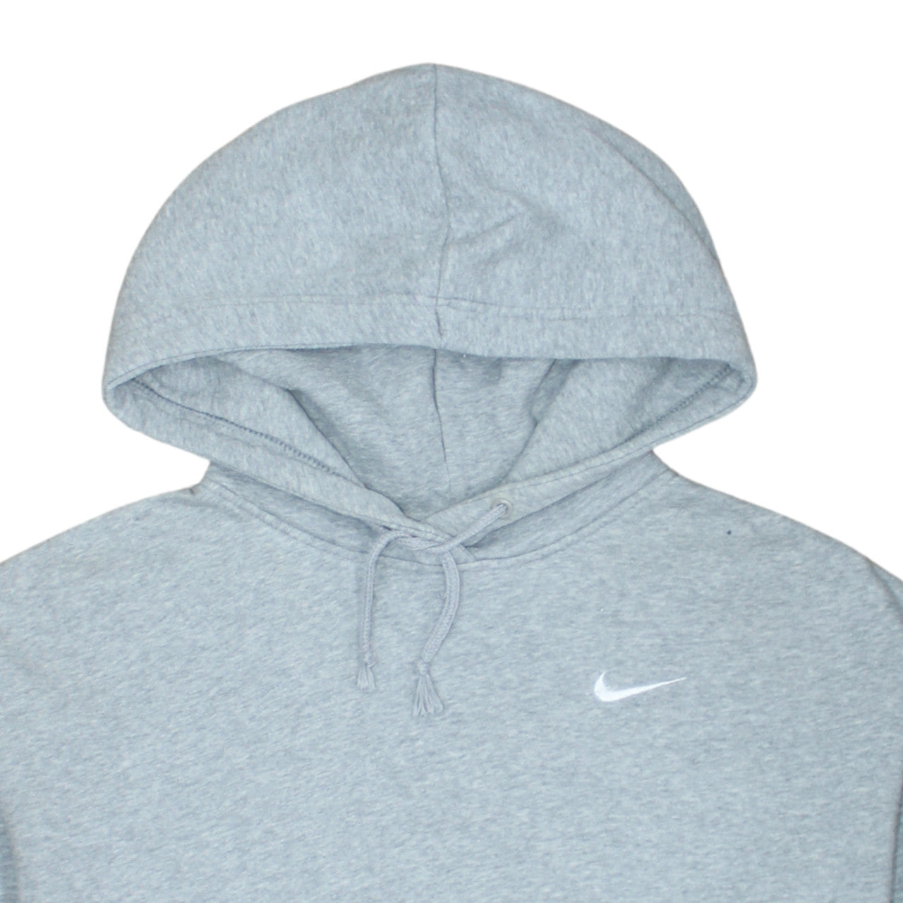 Nike Women’s Grey Pullover Hoodie Medium Cotton Blend Warm Sweatshirt
