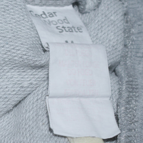 Cedar Wood State Men's Grey Pepsi Logo Sweatshirt Size M Regular Fit