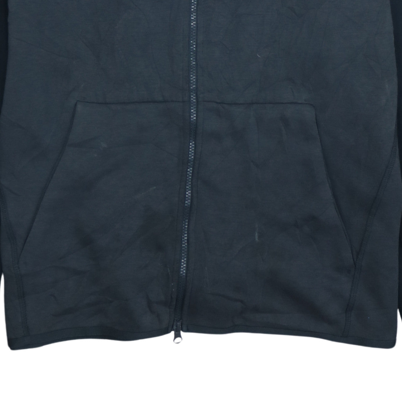 Nike Men's Black XL Full Zip Hoodie Lightweight Fleece Sweatshirt