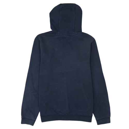 Nike Men's Blue Pullover Hoodie S Camouflage Graphic Logo Fleece