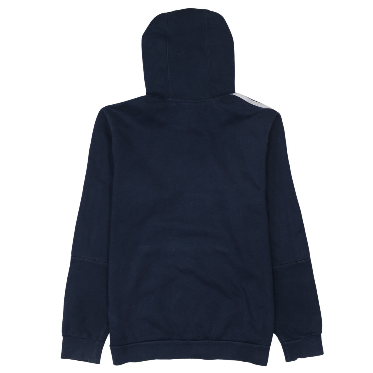 adidas Men’s Blue Pullover Hoodie Medium Logo Fleece Sweatshirt