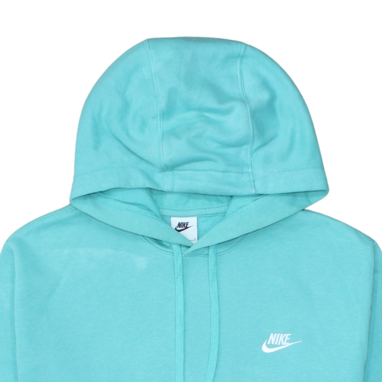 Nike Men's Blue Pullover Hoodie Size L Regular Fit Fleece Sweatshirt