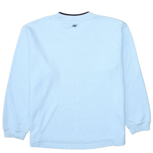 Ellesse Women Blue Crew Neck Pullover Sweatshirt Size 14