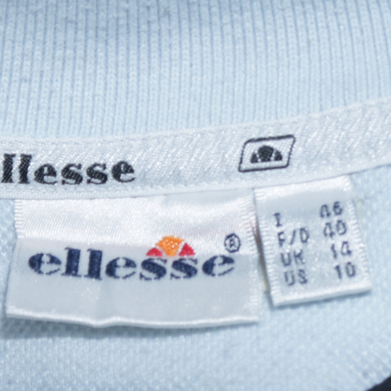 Ellesse Women Blue Crew Neck Pullover Sweatshirt Size 14