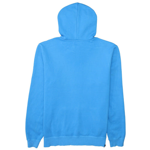 Puma Mens Blue Pullover Hoodie L Logo Graphic Sportswear