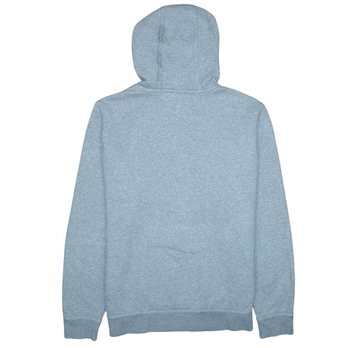 Nike Men Grey Pullover Hoodie L Regular Fit Fleece Sportswear