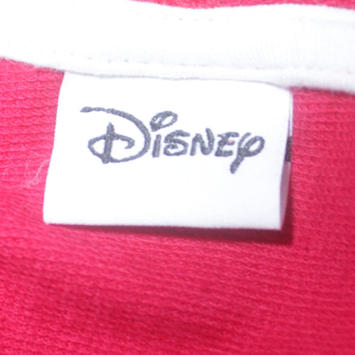 Disney Women's Red Hoodie XL Mickey Mouse Fair Isle Pullover Secret Possessions