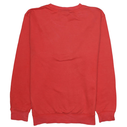 Puma Mens Red Crew Neck Logo Sweatshirt Size 2XL