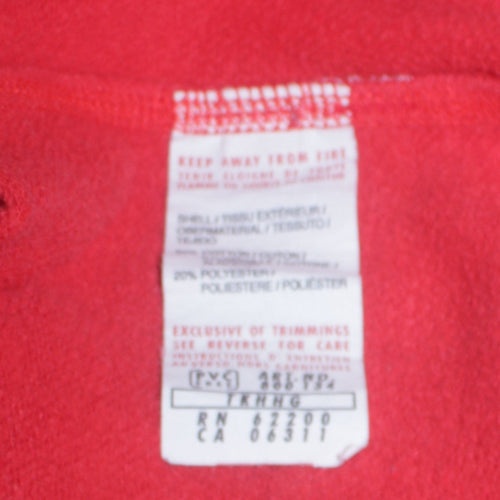Puma Mens Red Crew Neck Logo Sweatshirt Size 2XL
