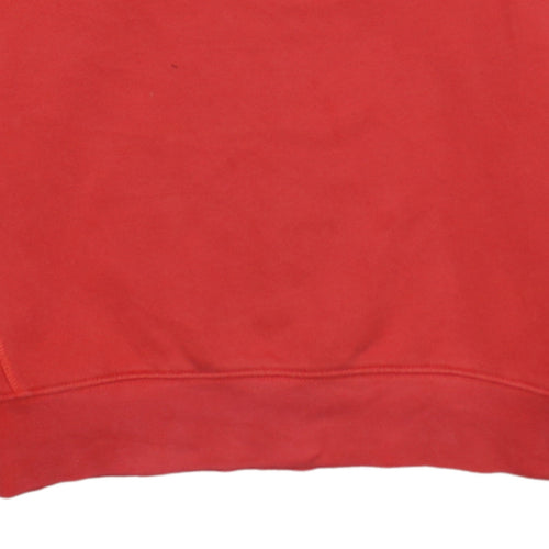Puma Mens Red Crew Neck Logo Sweatshirt Size 2XL