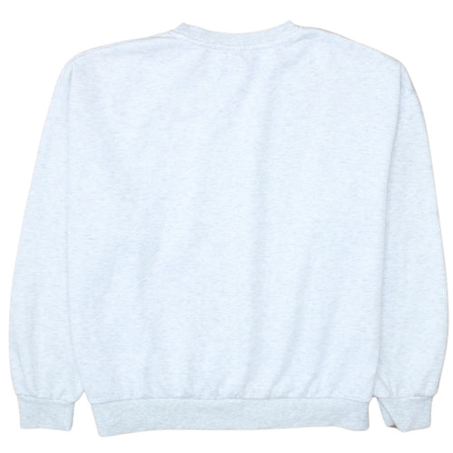 Disney Women Grey Mickey Mouse Graphic Pullover Sweatshirt S