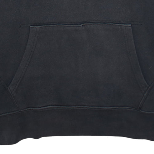 Levi's Womens Black L Pullover Hoodie Logo Cotton Sweatshirt