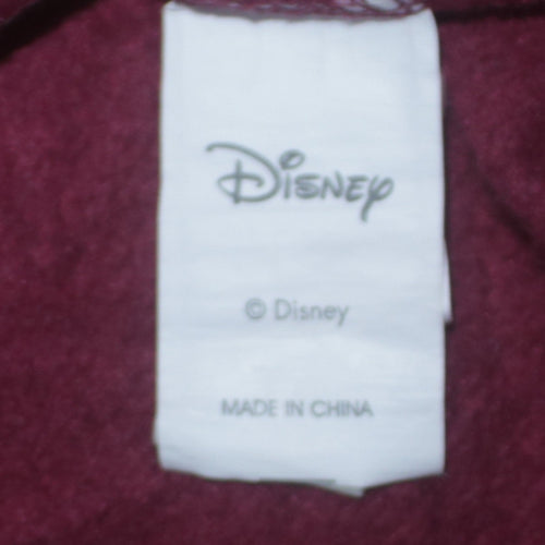 Disney Minnie Mouse Red Polka Dot Unisex Adult L Pullover Jumper
