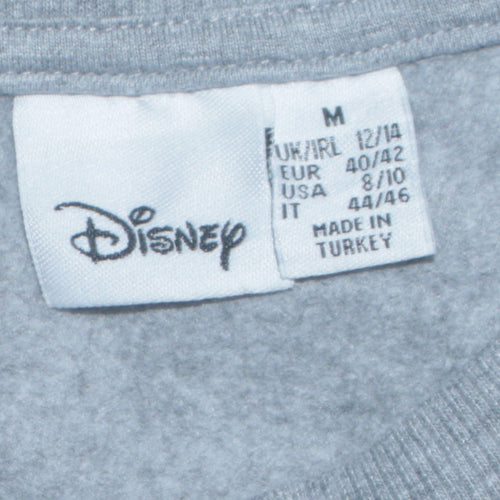 Disney Primark Women's Grey Eeyore Sweatshirt UK 12/14 Medium