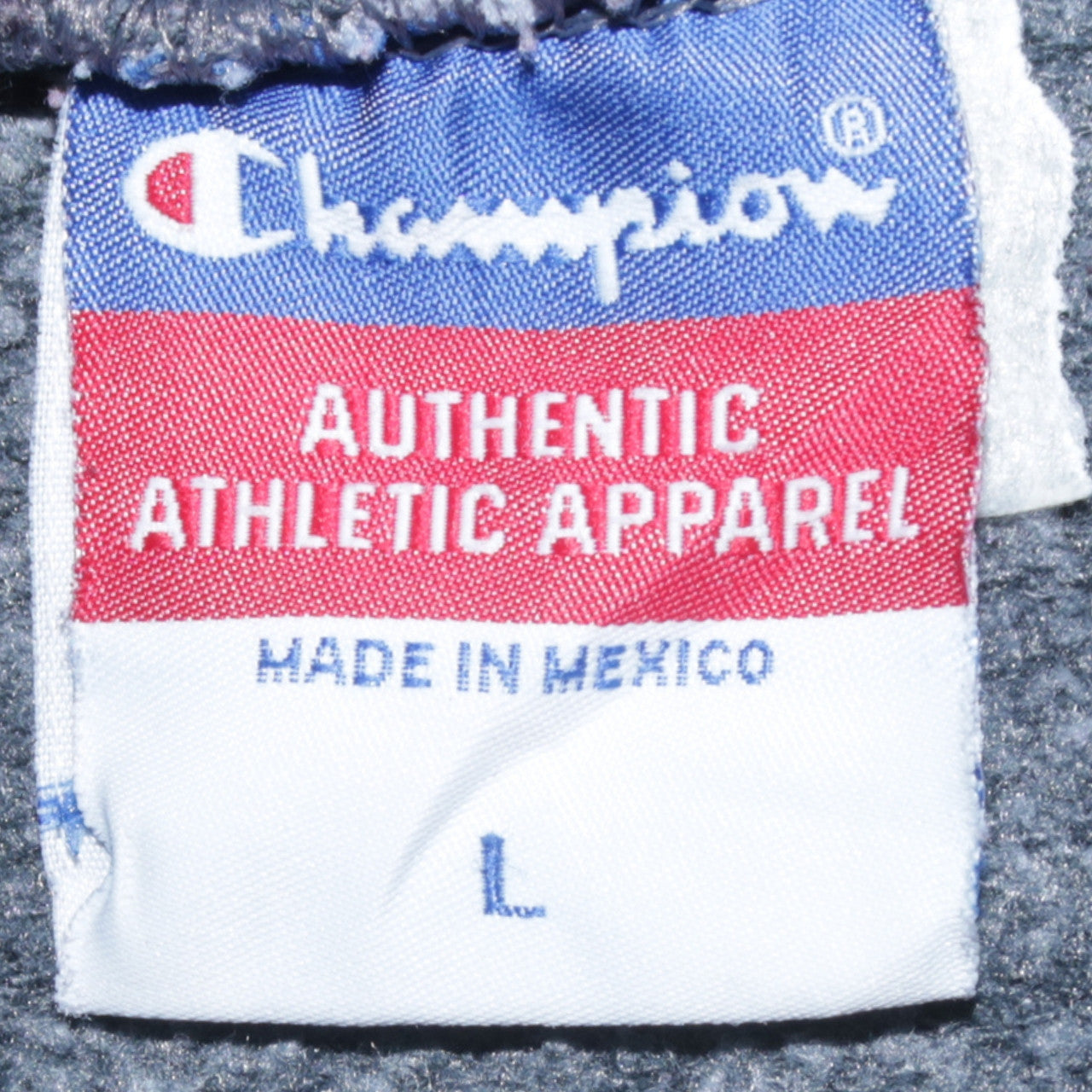 Champion Women's Grey ABAC Logo Pullover Sweatshirt Size L