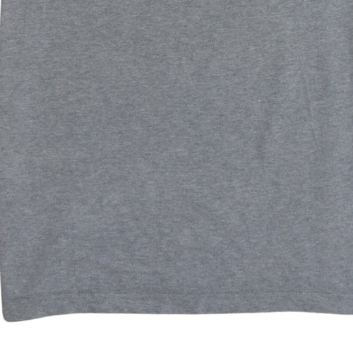 Nike Men’s Grey Regular Fit Crew Neck T-Shirt M