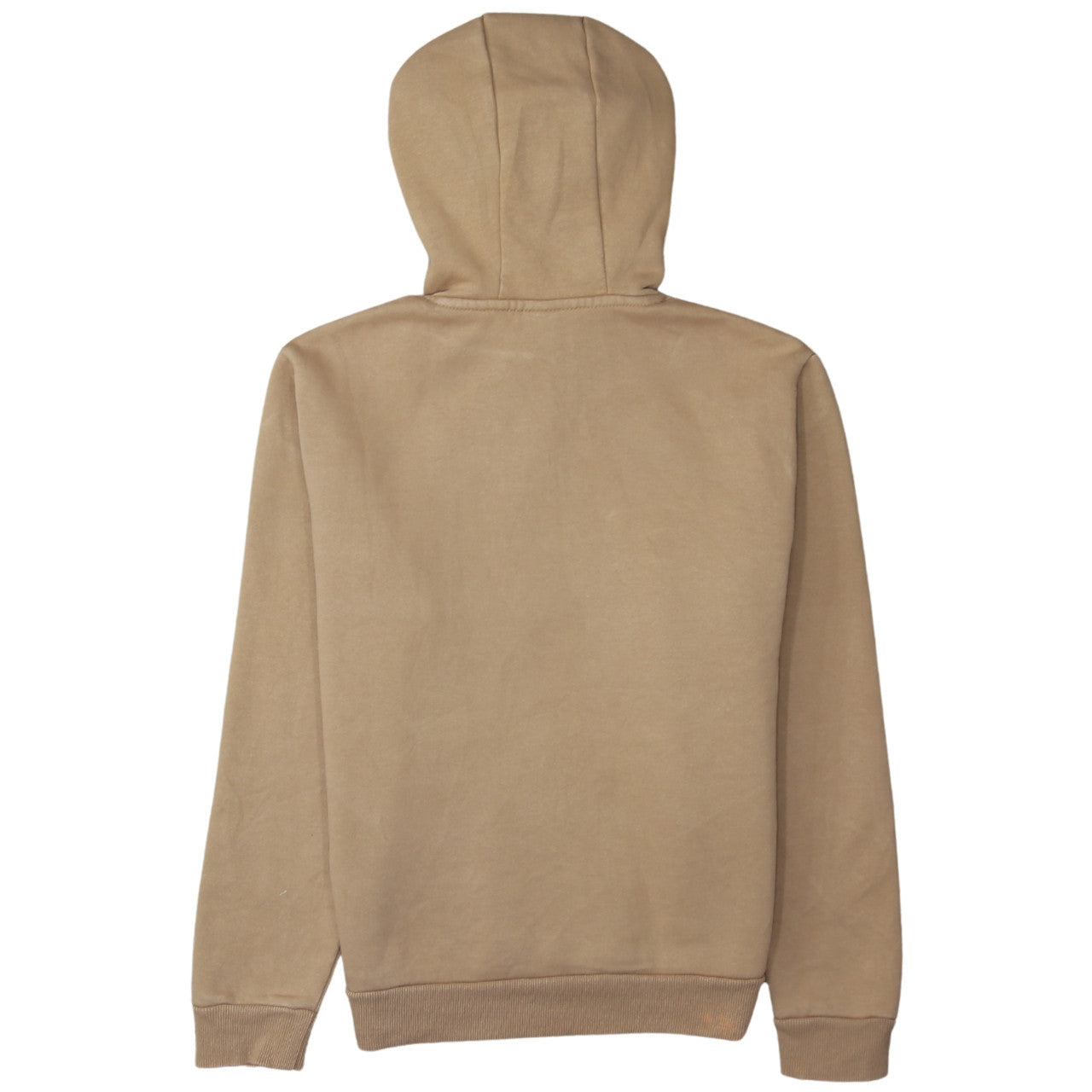 Ellesse Womens Beige Pullover Hoodie UK 8 Cotton Blend Casual