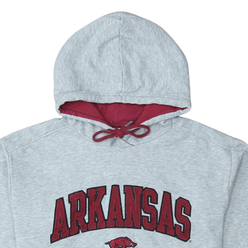 Champion Men’s Grey Arkansas Pullover Hoodie Size S