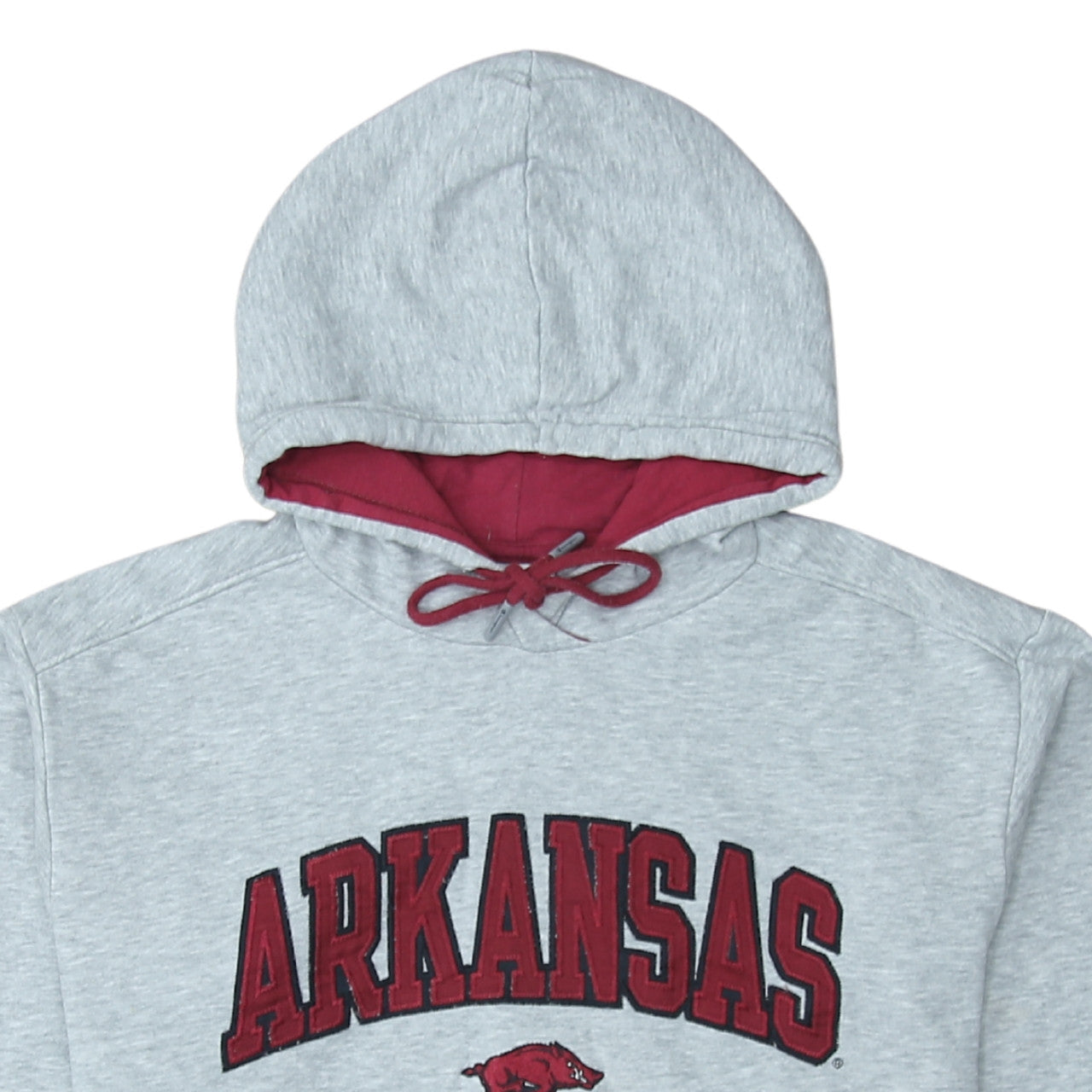 Champion Men’s Grey Arkansas Pullover Hoodie Size S