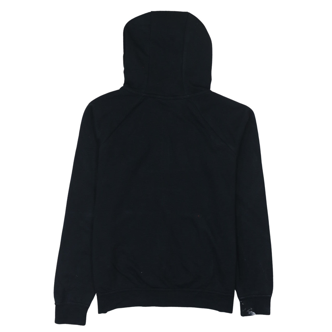 Nike Women Black Full Zip Hoodie Small Cotton Blend Lined Sportswear