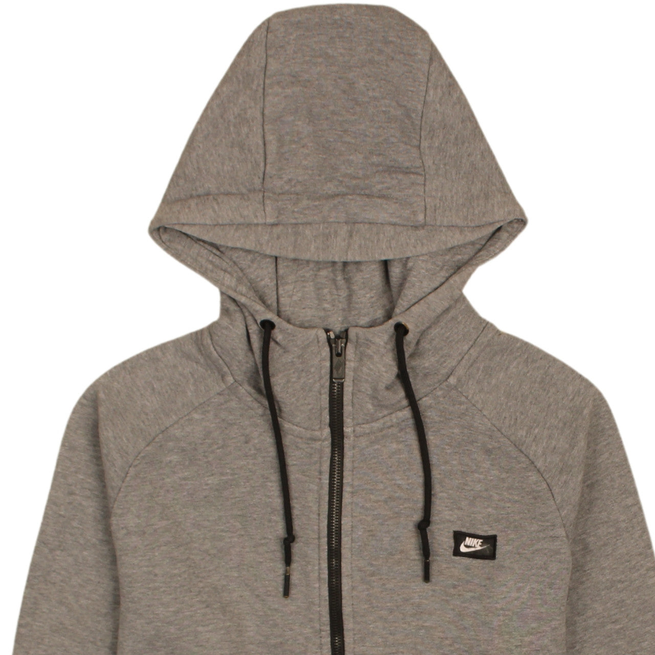 Nike Men's Grey Full Zip Hoodie Size M Regular Fit