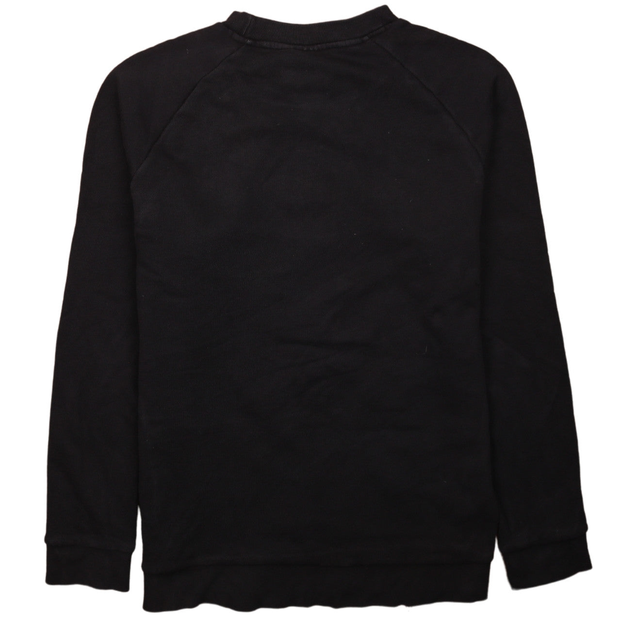 Adidas Womens Black XS Pullover Sweatshirt with Logo Print