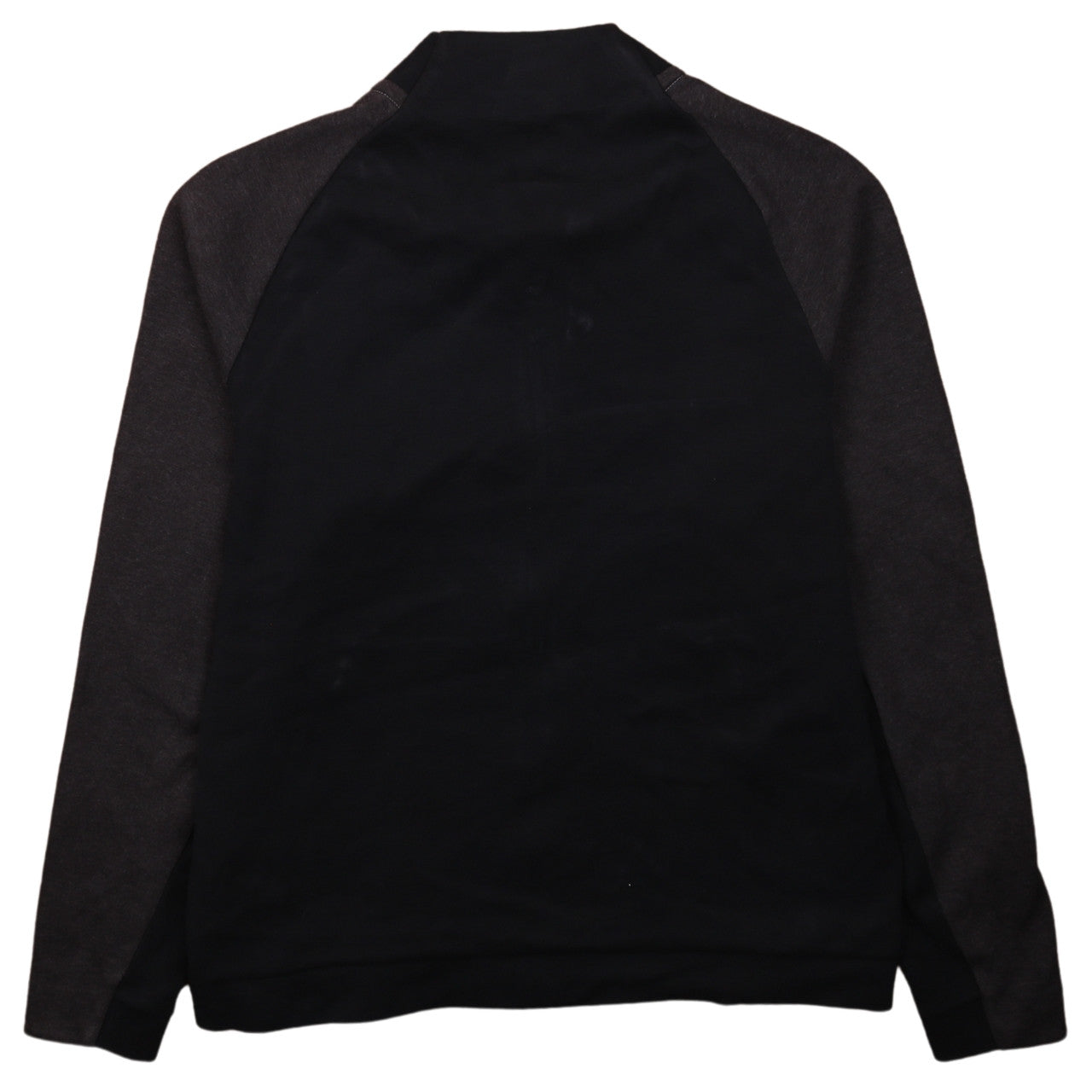Nike Men's Black Grey Track Jacket L Lightweight Zip Sportswear
