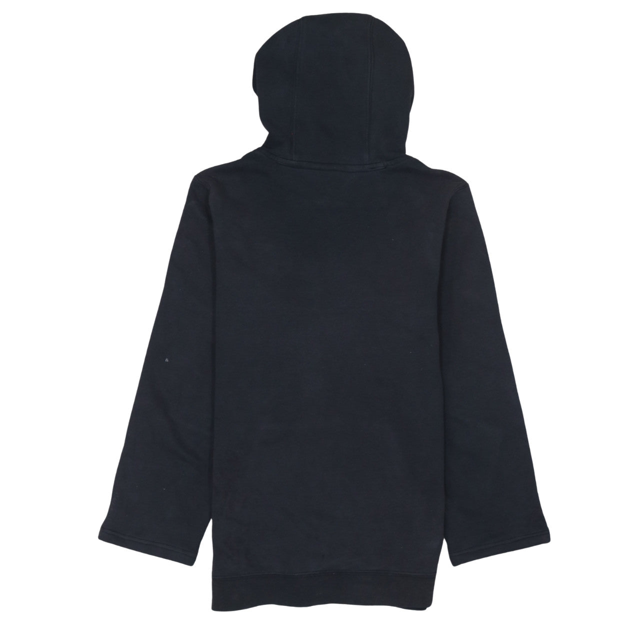 Nike Womens Black Pullover Hoodie XS Hooded Logo Cotton Blend