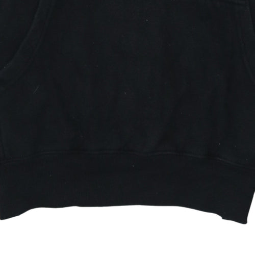 Hard Rock Cafe Berlin Women's Black Medium Pullover Hoodie Cotton Blend